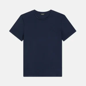 t-shirt con ricamo logo